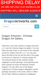 Mobile Screenshot of dragonartworks.com